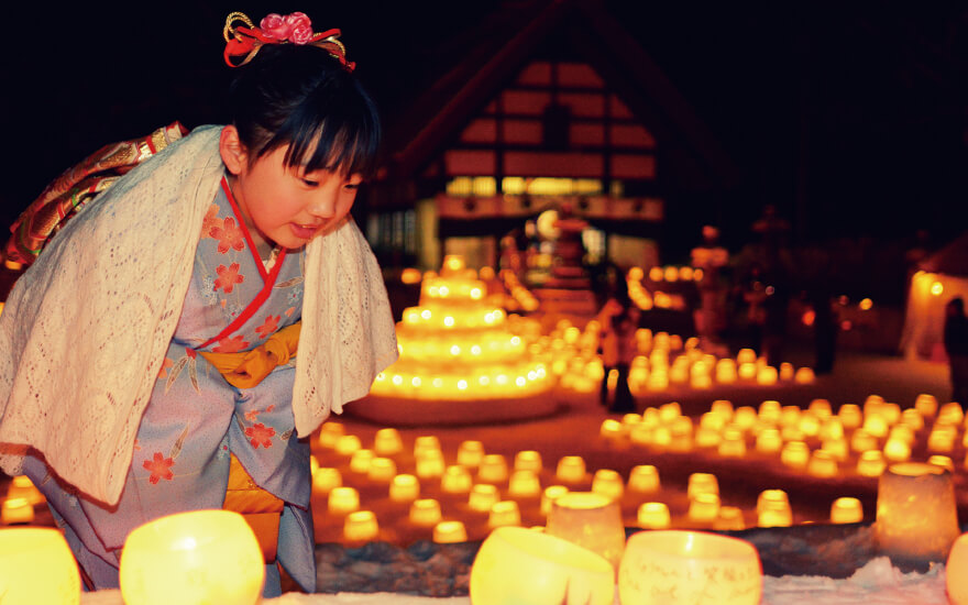 Jozankei Onsen Snow Light Path